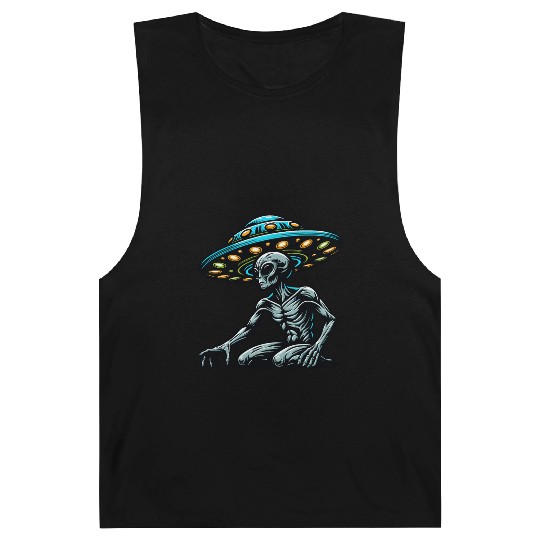 Grey Alien UFO Barnard Tanks