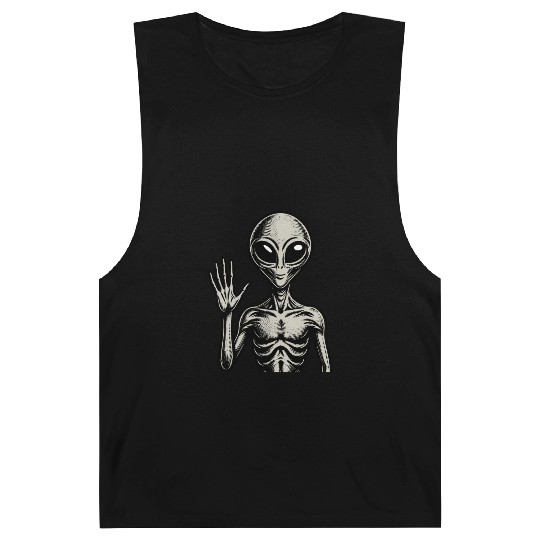 Grey Alien hello Barnard Tanks