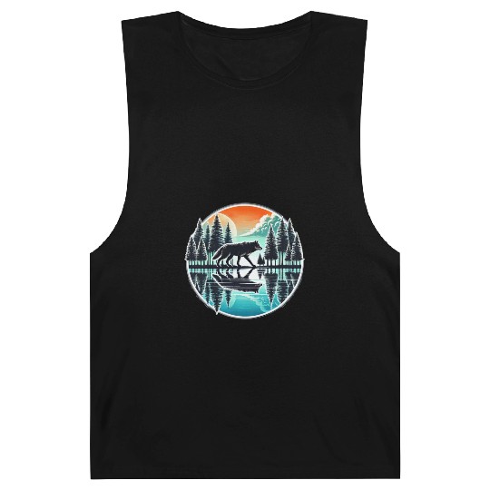 wolf forest Reflection Scenic Wilderness lovers Barnard Tanks