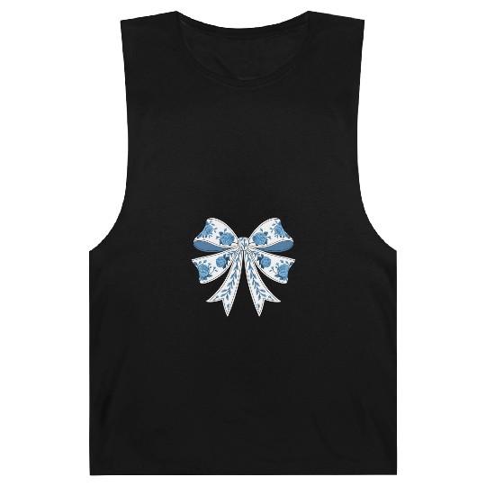 Christmas Coquette bow, Christmas santa bow Barnard Tanks