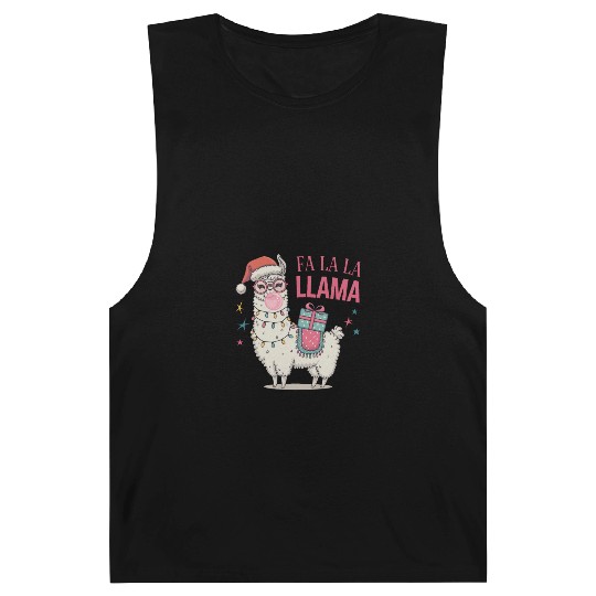Christmas Llamas, Fa La La Llama Barnard Tanks