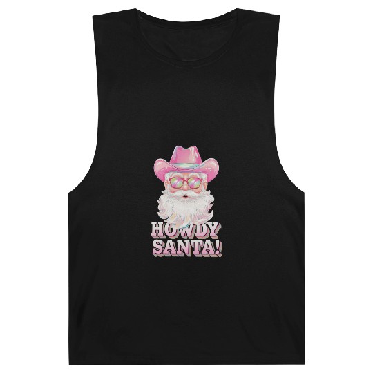 Santa Claus Christmas, Merry Christmas Barnard Tanks