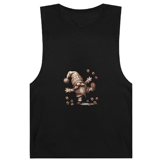 Funny Gnomes, Retro Christmas Barnard Tanks