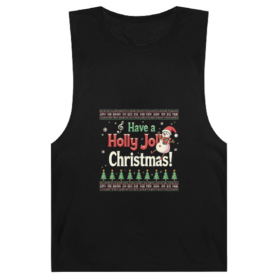 Have a holly joy christmas Barnard Tanks