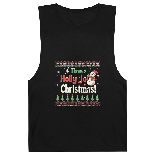 Have a holly joy christmas Barnard Tanks