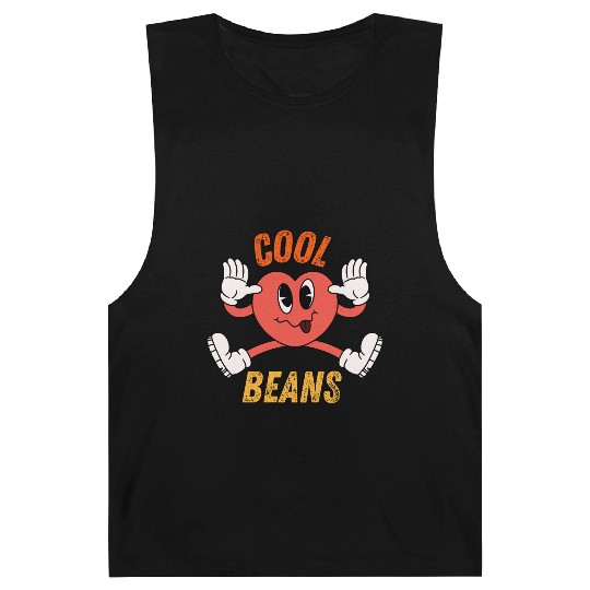 Womens Funny Barnard Tanks Cool Beans Holiday Sunday
