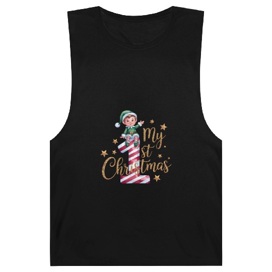 Merry Christmas, Christmas Retro Barnard Tanks