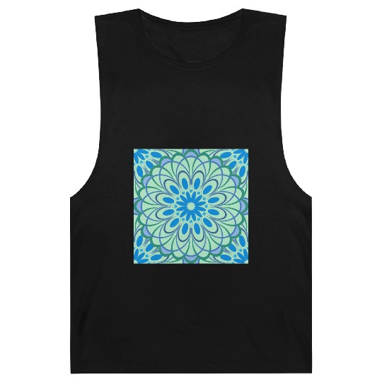 mandala Jade Stained Glass Barnard Tanks