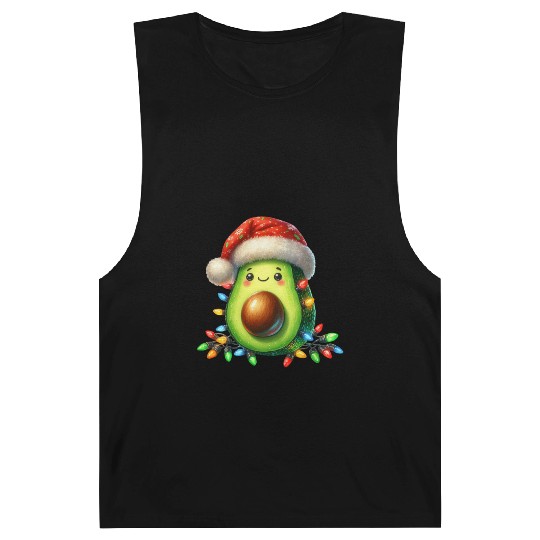 Christmas Avocado, Merry Christmas Barnard Tanks