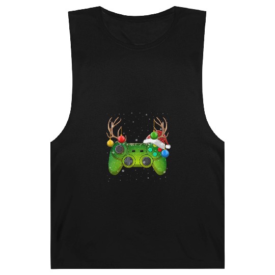 Video Game Controller Christmas Lights Gamer Barnard Tanks