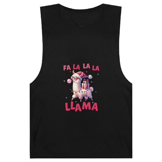 Fa La La La Llama, Merry Christmas Barnard Tanks