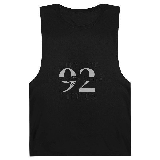 They Not Like Us Graphic Barnard Tanks