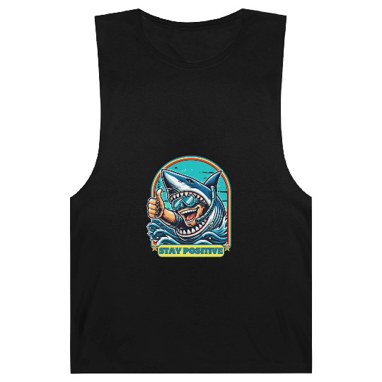 Stay Positive Shark Barnard Tanks