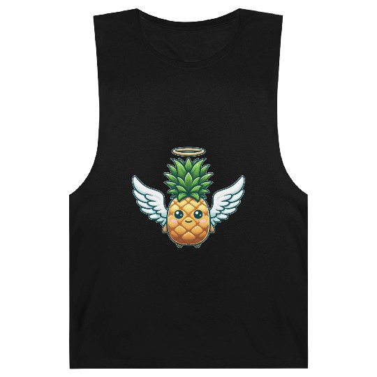 Angel Pineapple with Wings Fruity Barnard Tanks