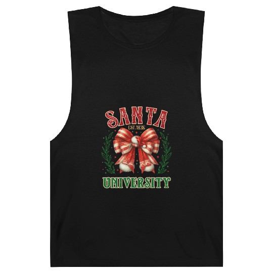 Santa University Christmas, Merry Christmas Barnard Tanks