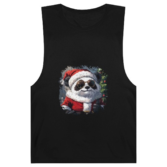Panda Santa Claus Barnard Tanks