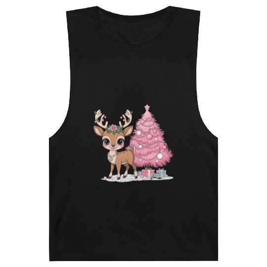 Coquette Christmas Reindeer Barnard Tanks