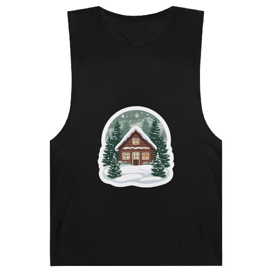 Cozy Cabin in Winter Wonderland Barnard Tanks