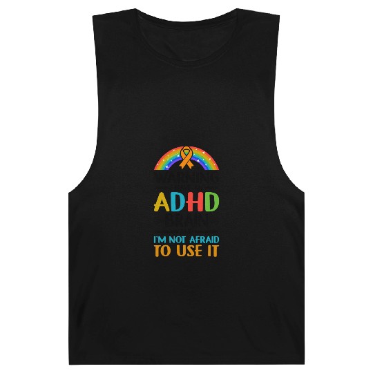 Autism Awareness Neurodivergent ADHD Barnard Tanks