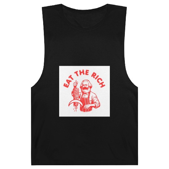 Eat the rich Karl Marx Eat Doner Kebab Rich Barnard Tanks