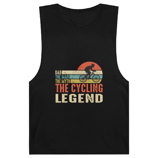 Dad: The Man, The Myth, The Legend - Bold Design Barnard Tanks