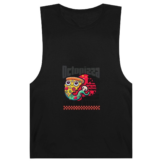 Octopizza Pizza And Octopus Fantasy Barnard Tanks