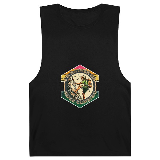 I'd rather be rock climbing Barnard Tanks