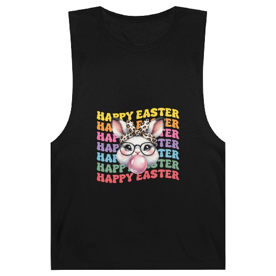 Happy Easter Bunny, Easter Day Barnard Tanks
