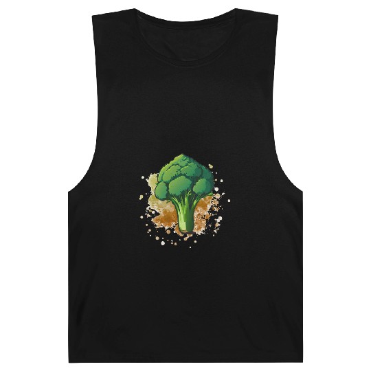 Vegetarian Vegan Broccoli Barnard Tanks