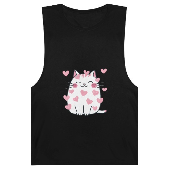 Valentines Cute, Valentine Retro Barnard Tanks