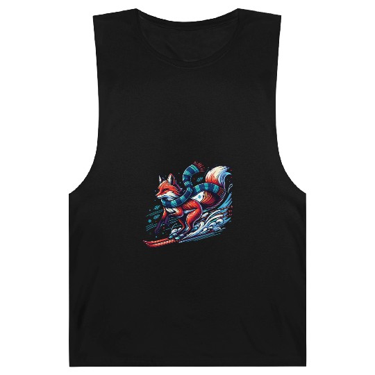 Fox Skiing Adventure in Winter Wonderland Barnard Tanks