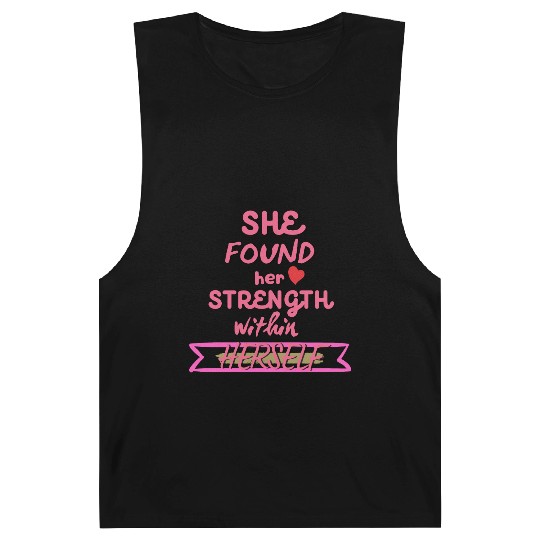 SHE found her strength within HERSELF Barnard Tanks