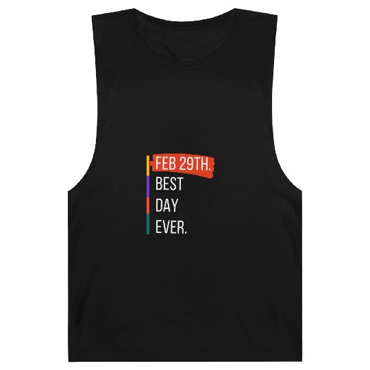 Feb 29th Best Day Ever – Leap Year Celebration Barnard Tanks