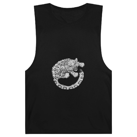 Snow Leopard Cub Barnard Tanks