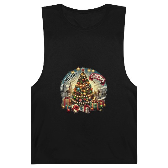 Classic Christmas Tree Design - Christmas Gifts Barnard Tanks