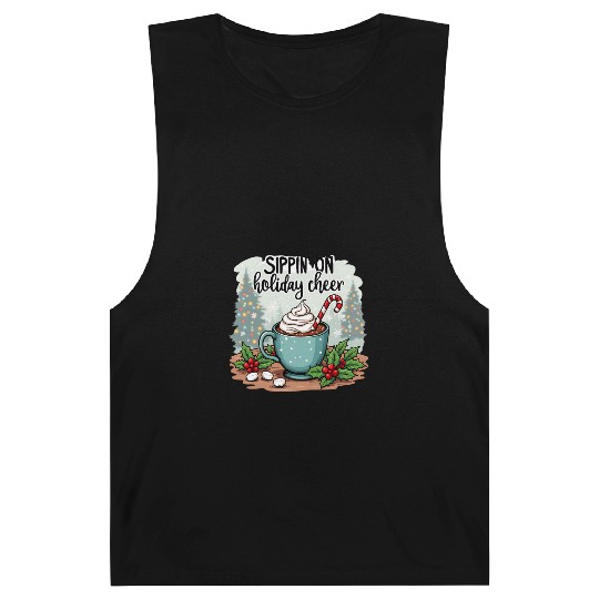 Sippin' On Holiday Cheer Hot Cocoa Barnard Tanks