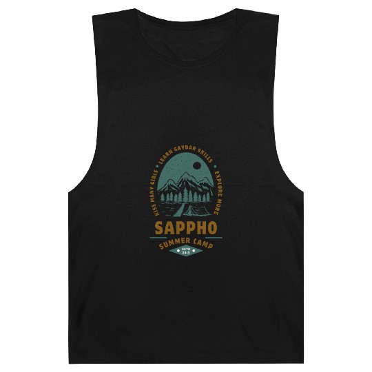 Sappho Summer Camp Barnard Tanks – Lesbian,wlw design