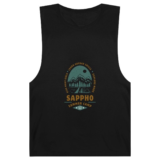 Sappho Summer Camp Barnard Tanks – Lesbian,wlw design