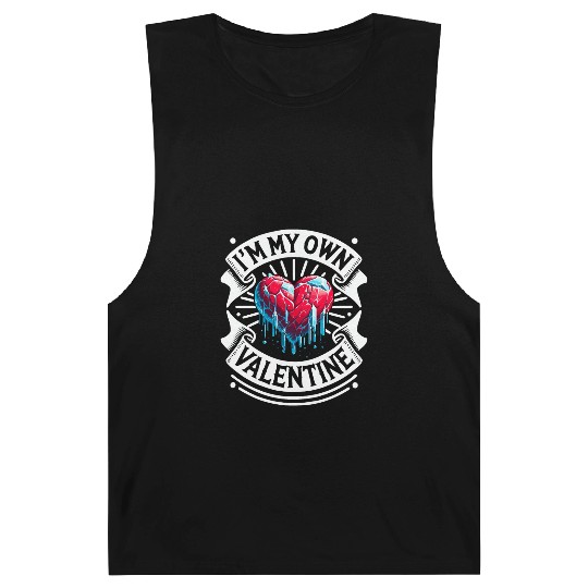 I'm My Own Valentine Barnard Tanks