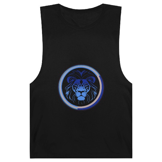 Inspirational Lion design Add your own text Barnard Tanks