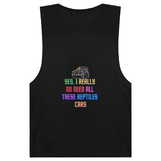 Quirky Car and Reptile Enthusiast Humor Barnard Tanks