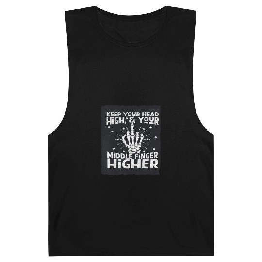 Middle Finger Higher Barnard Tanks