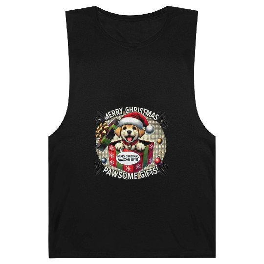 Puppy Christmas Surprise Barnard Tanks