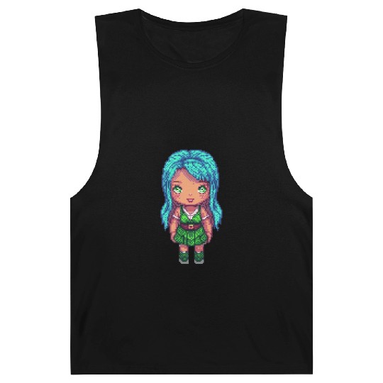 Mystic Emerald Sprite - Pixel Art Design Barnard Tanks