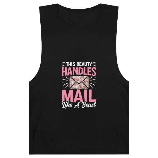 Postal Service Postal Worker Post Women Beauty Barnard Tanks