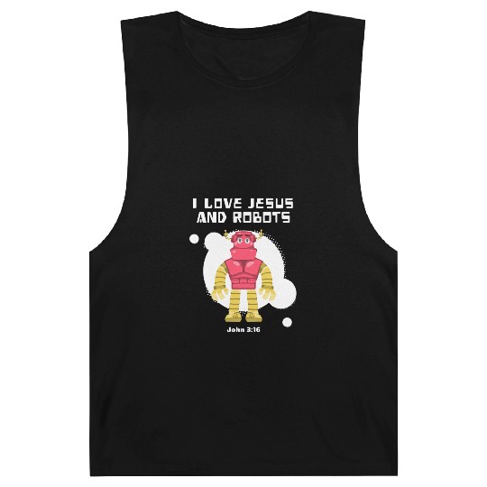 I Love Jesus and Robots, John 3:16 Barnard Tanks