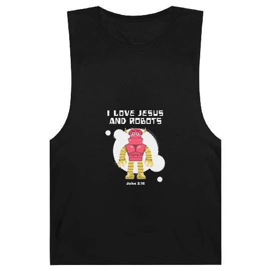 I Love Jesus and Robots, John 3:16 Barnard Tanks