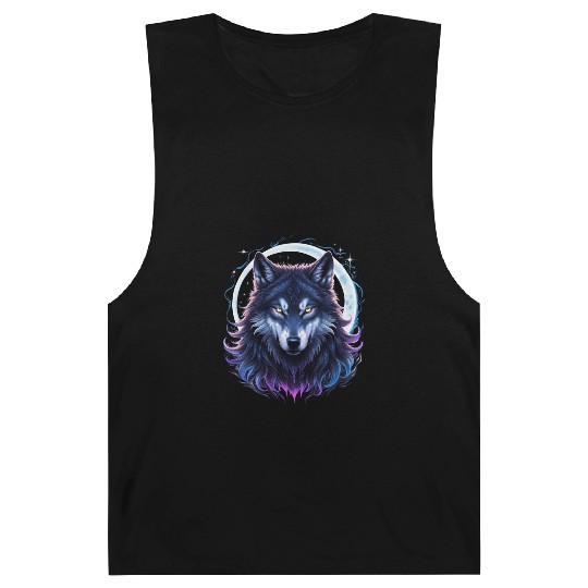 Mystic Blue Arcane Wolf Barnard Tanks