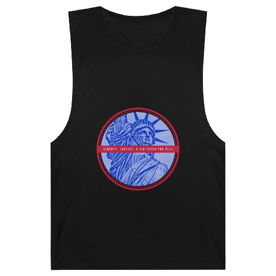 Liberty, Justice, & Jiu-Jitsu for All! Jiu Jitsu Barnard Tanks