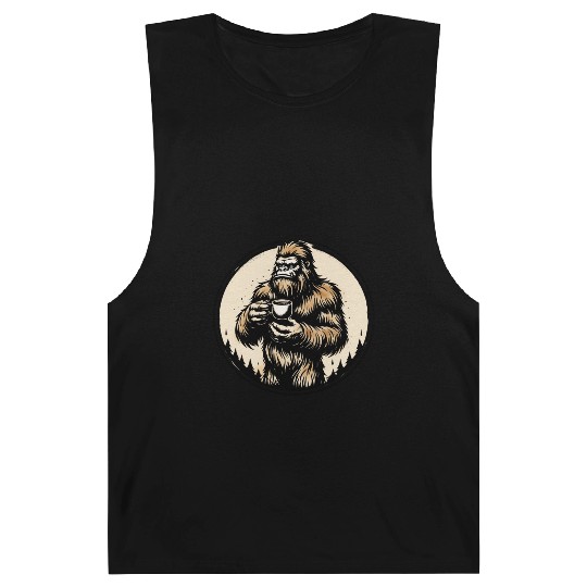dark wild coffee wild man monkey Chewbacca Beard Barnard Tanks